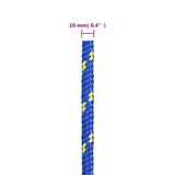 Vrv za čoln moder 10 mm 25 m polipropilen