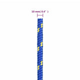 Delovna vrv moder 10 mm 500 m polipropilen