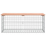 Vrtna klop gabion 103x44x42 cm trden les douglas