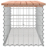 Vrtna klop gabion 103x44x42 cm trden les douglas