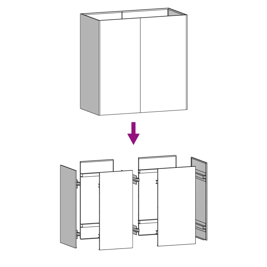 Stensko posteljno vzglavje sivo 108x3x60 cm trdna borovina