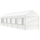 Paviljon s streho bel 11,15x2,28x2,69 m polietilen