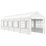 Paviljon s streho bel 11,15x2,28x2,69 m polietilen