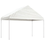 Paviljon s streho bel 11,15x4,08x3,22 m polietilen