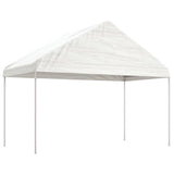 Paviljon s streho bel 15,61x4,08x3,22 m polietilen