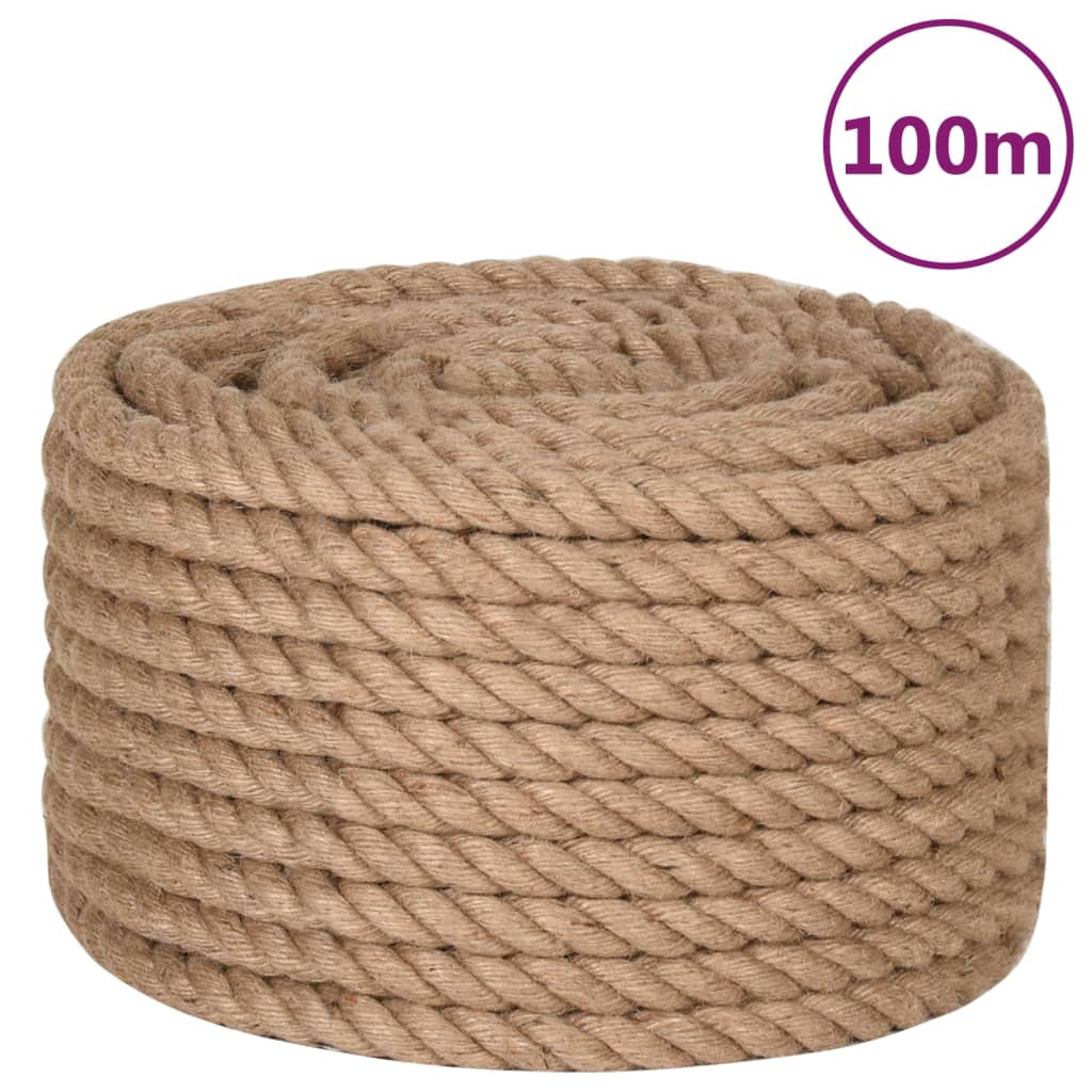 Vrv iz jute 100 m dolžina 16 mm debelina