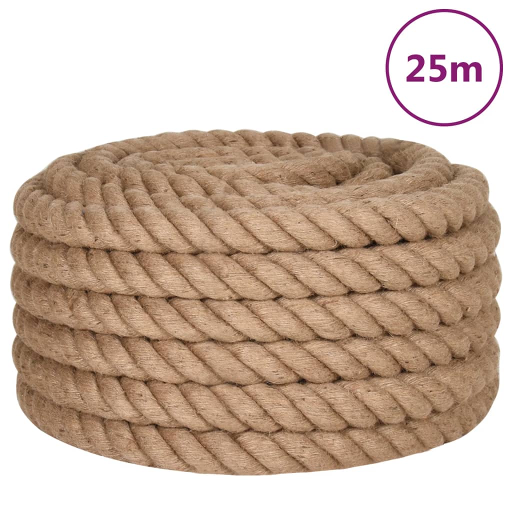 Vrv iz jute 25 m dolžina 36 mm debelina