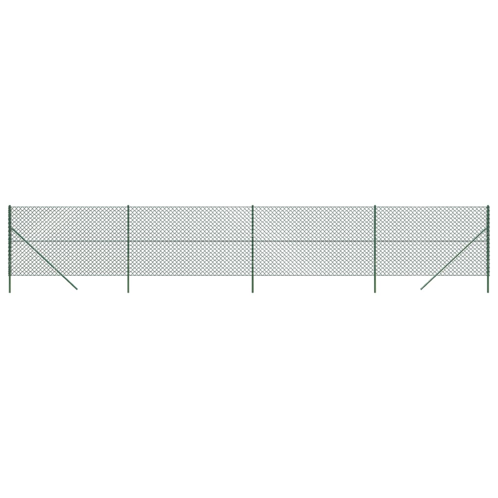 Mrežna ograja zelena 1,4x10 m