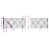 Mrežna ograja zelena 1x25 m