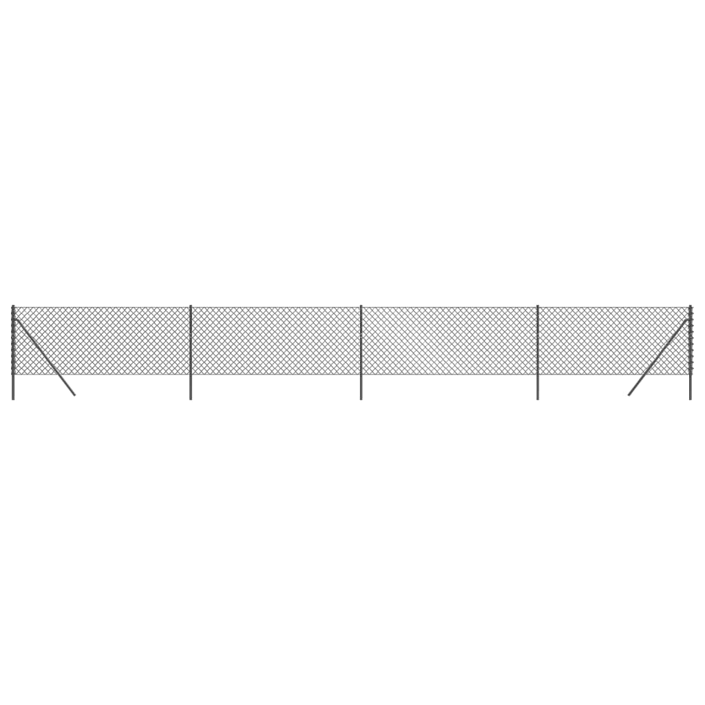 Mrežna ograja antracitna 1,1x10 m