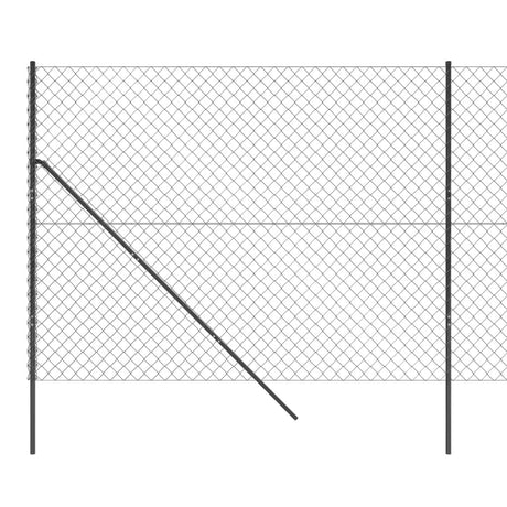 Mrežna ograja antracitna 1,6x10 m