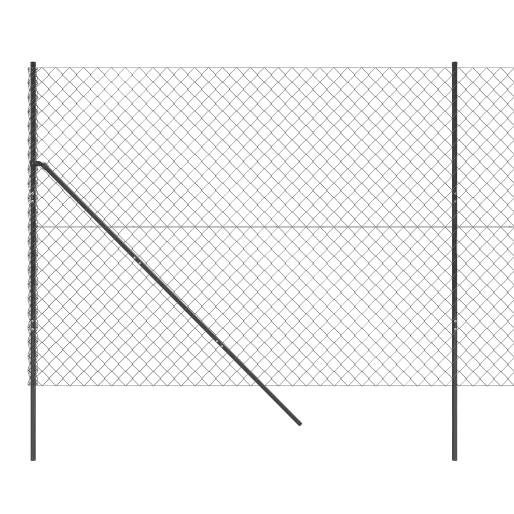 Mrežna ograja antracitna 1,6x25 m