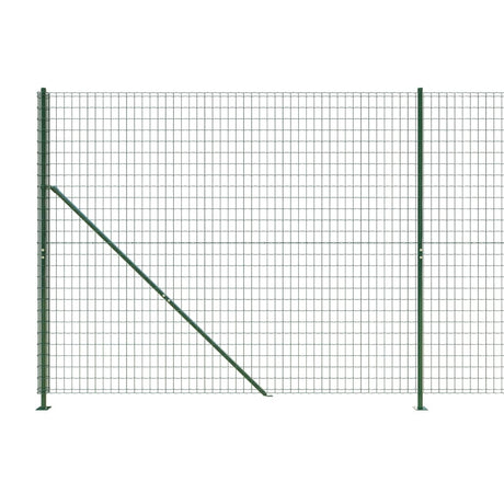 Mrežna ograja s prirobnico zelena 1,8x25 m