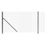 Mrežna ograja s prirobnico antracit 0,8x10 m