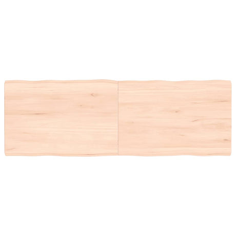 Mizna plošča 120x40x(2-4) cm neobdelana hrastovina naraven rob