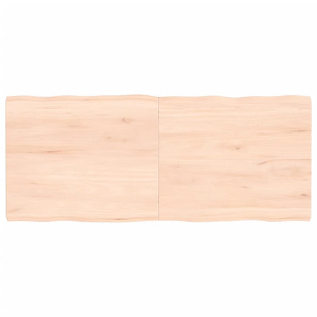 Mizna plošča 120x50x(2-4) cm neobdelana hrastovina naraven rob