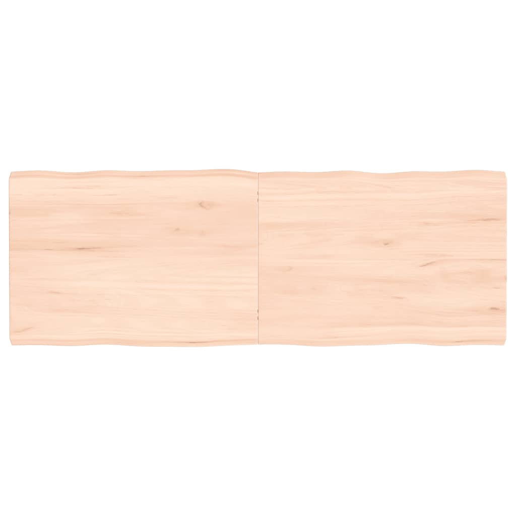 Mizna plošča 140x50x(2-4) cm neobdelana hrastovina naraven rob