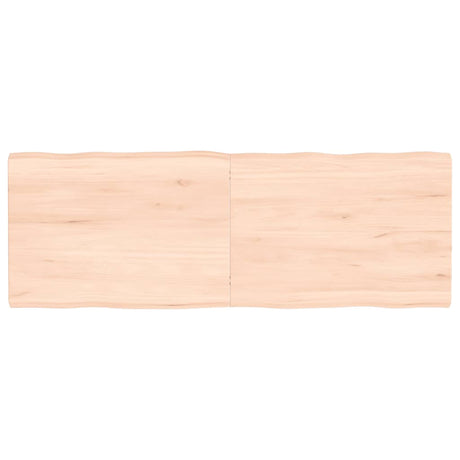 Mizna plošča 140x50x(2-4) cm neobdelana hrastovina naraven rob