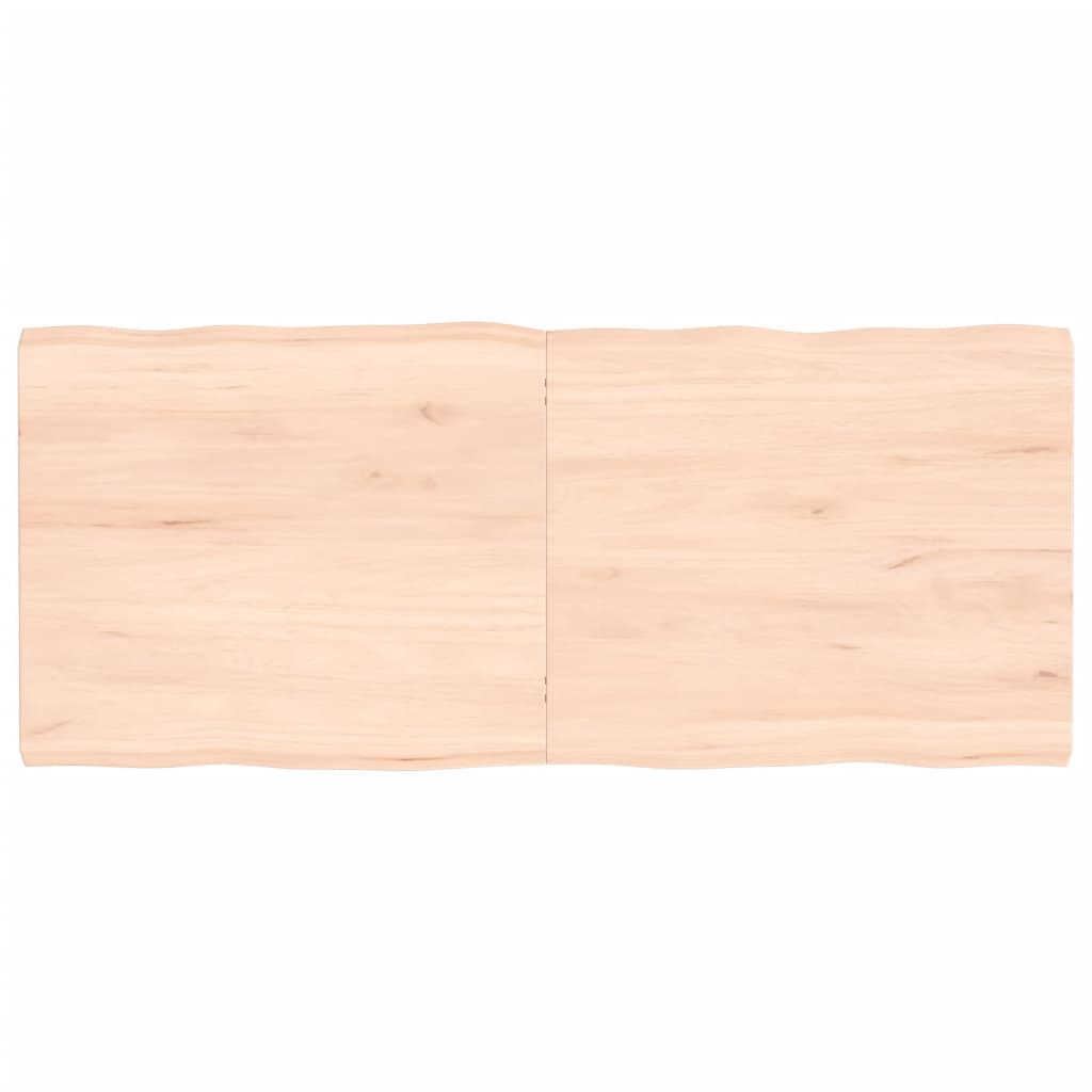 Mizna plošča 140x60x(2-4) cm neobdelana hrastovina naraven rob