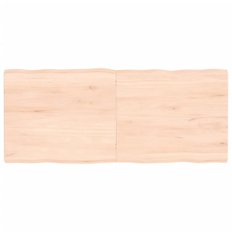 Mizna plošča 140x60x(2-4) cm neobdelana hrastovina naraven rob