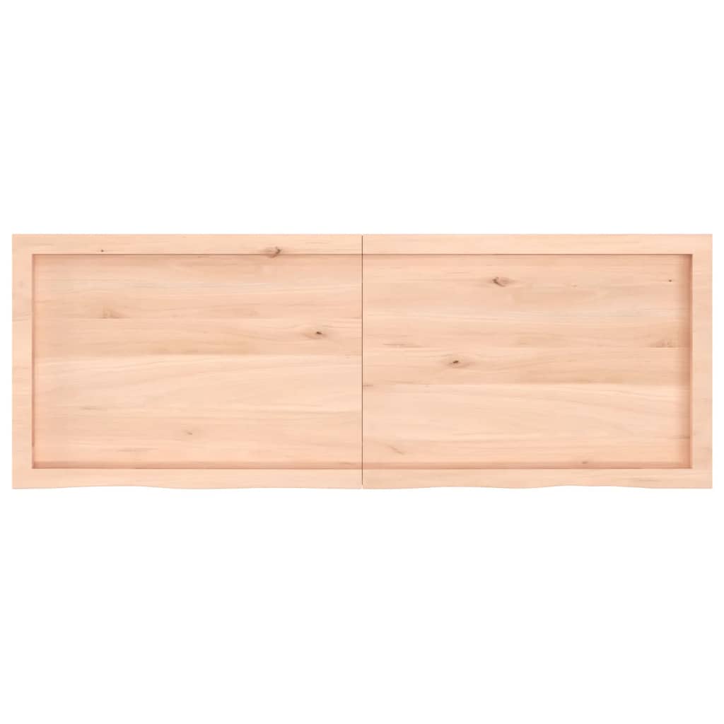 Kopalniški pult 140x50x(2-4) cm neobdelan trden les