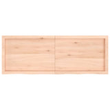 Kopalniški pult 140x50x(2-4) cm neobdelan trden les