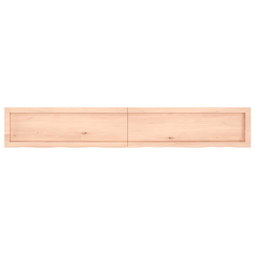 Kopalniški pult 180x30x(2-4) cm neobdelan trden les