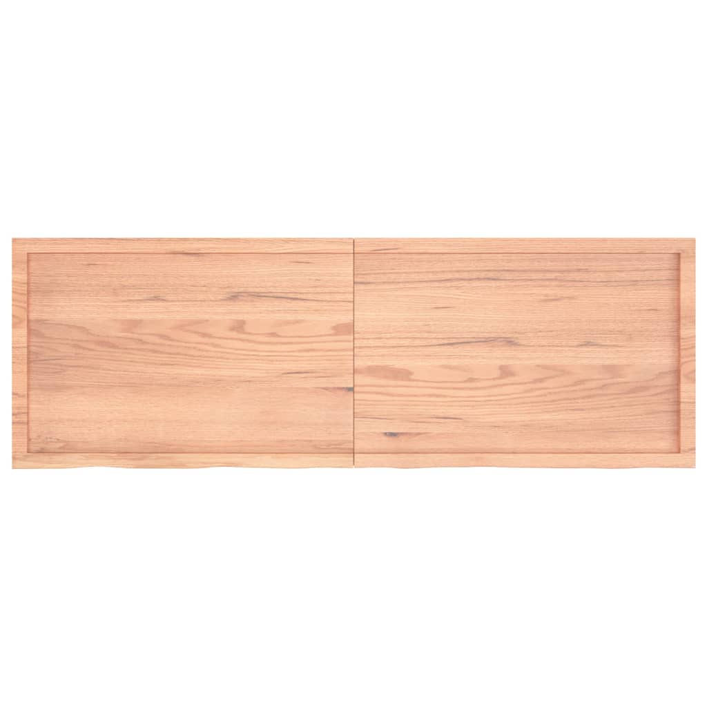 Kopalniški pult svetlo rjav 180x60x(2-6) cm obdelan trden les