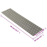 Perforirane plošče 20 kosov 2 mm 400x100 mm pocinkano jeklo