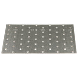 Perforirane plošče 20 kosov 2 mm 200x120 mm pocinkano jeklo