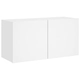 Stenska TV omarica bela 80x30x41 cm