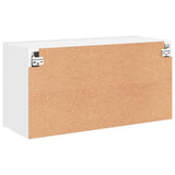 Stenska TV omarica bela 80x30x41 cm