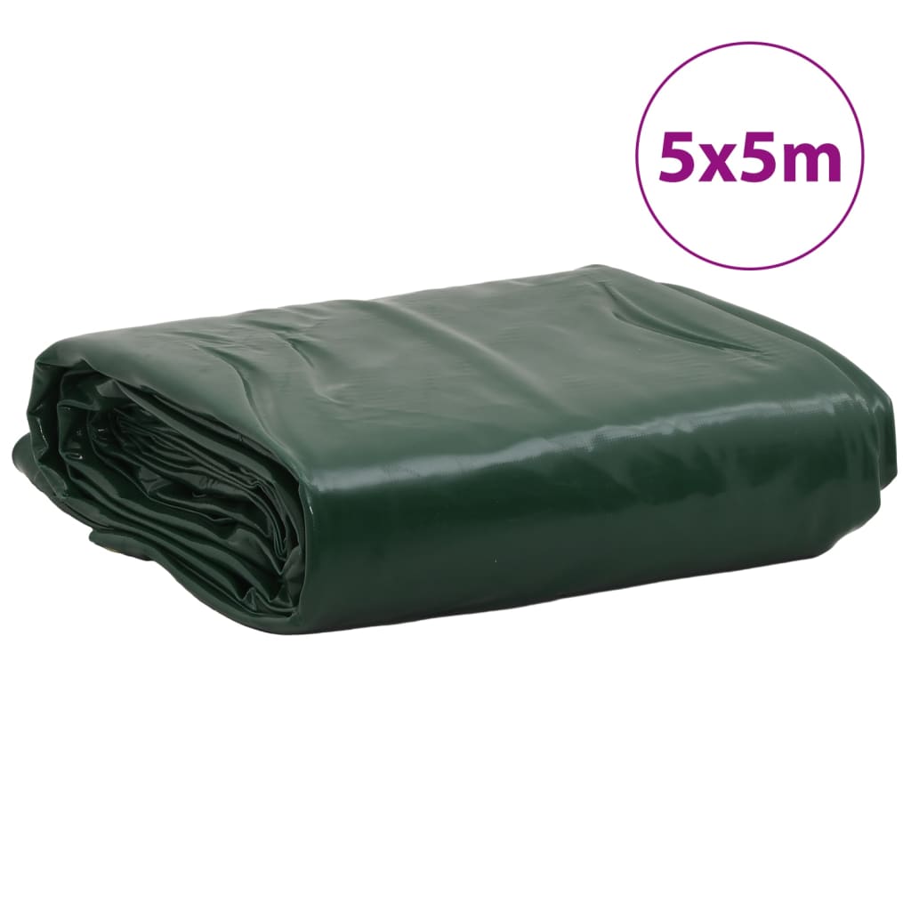 Ponjava zelena 5x5 m 650 g/m²