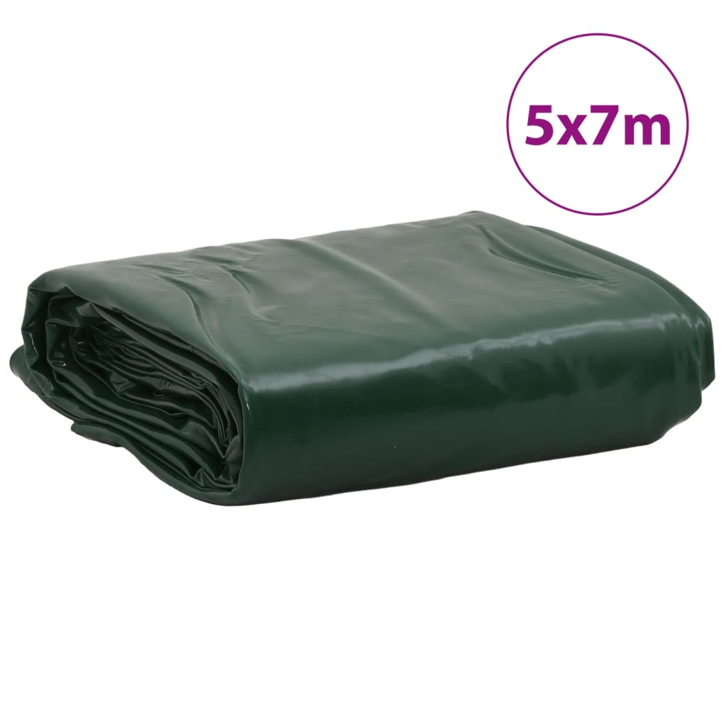 Ponjava zelena 5x7 m 650 g/m²