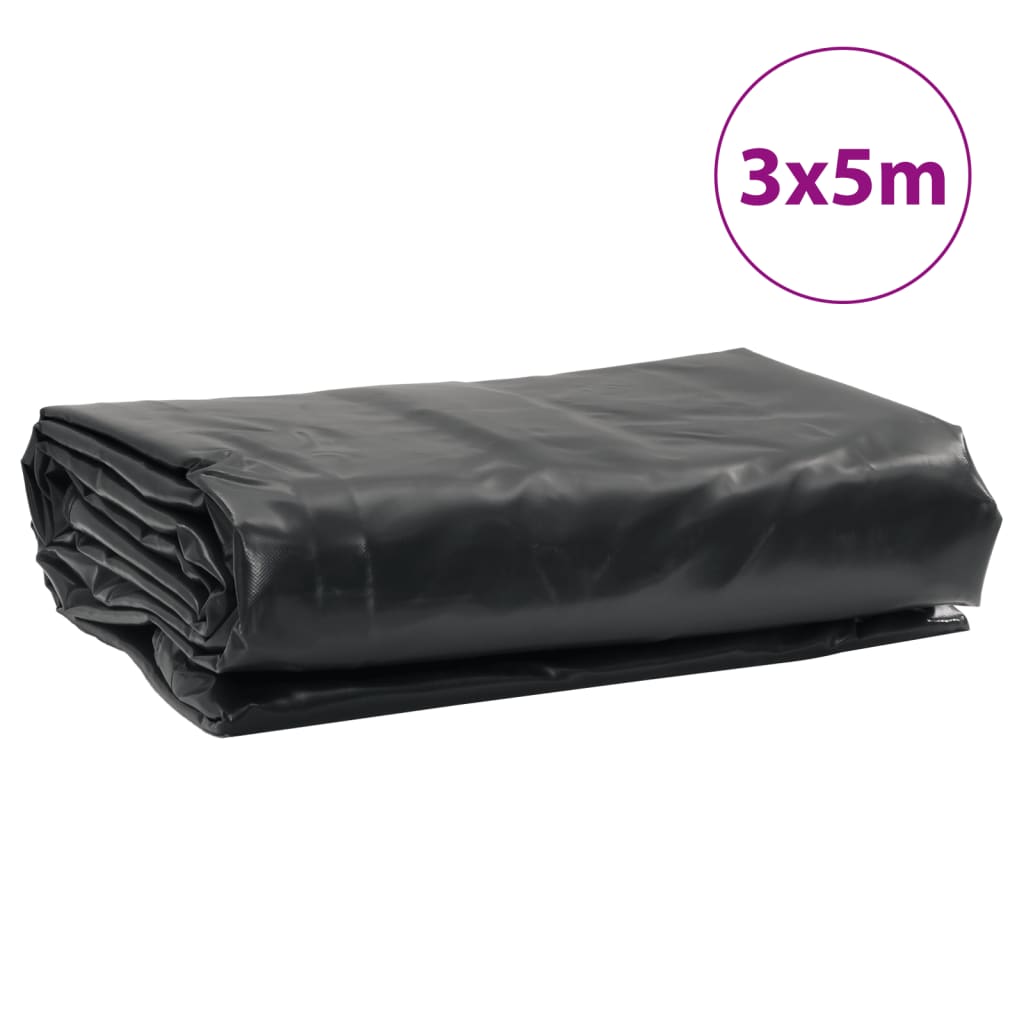 Ponjava antracit 3x5 m 650 g/m²