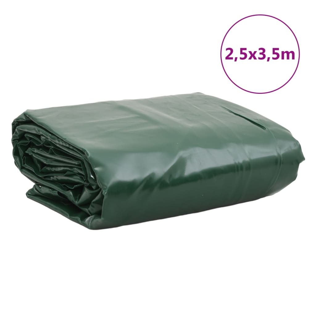 Ponjava zelena 2,5x3,5 m 650 g/m²