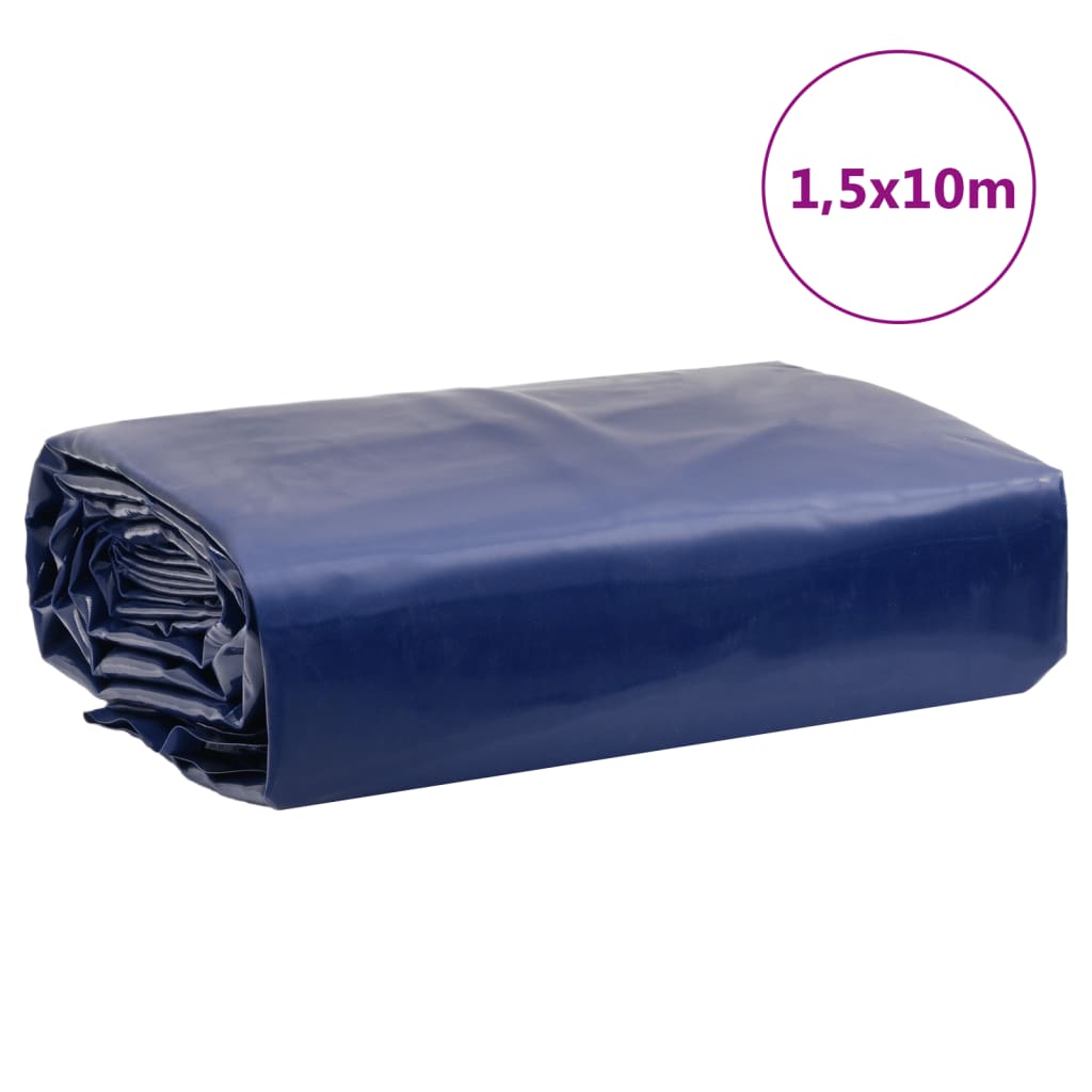 Ponjava modra 1,5x10 m 650 g/m²