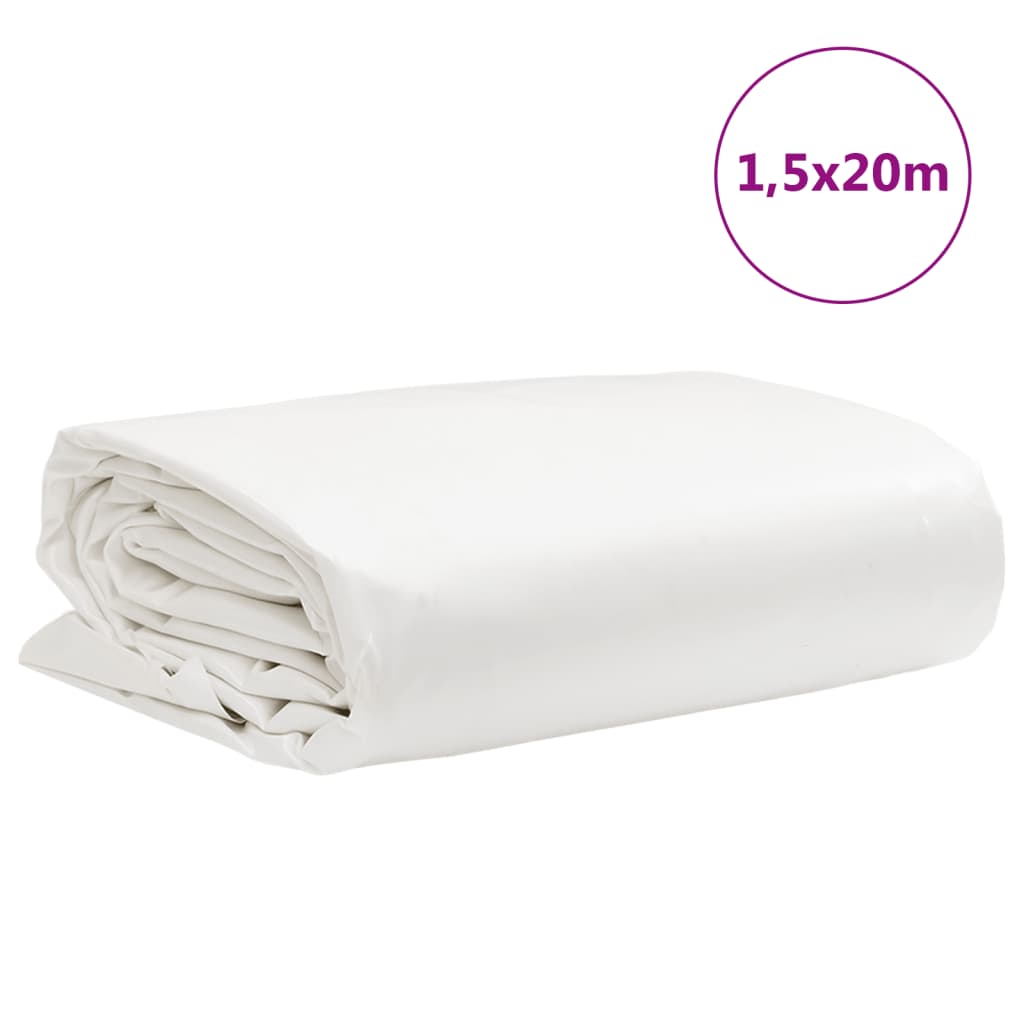 Ponjava bela 1,5x20 m 650 g/m²