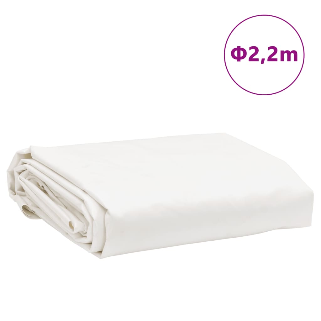 Ponjava bela Ø 2,2 m 650 g/m²