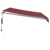 Avtomatsko zložljiva tenda z LED bordo 300x250 cm