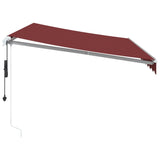 Avtomatsko zložljiva tenda z LED bordo 350x250 cm