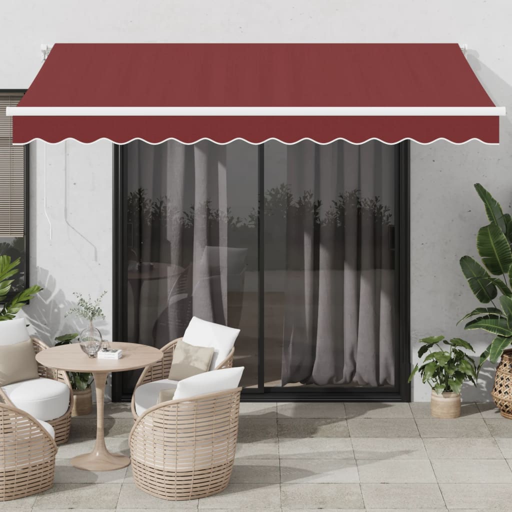 Avtomatsko zložljiva tenda z LED bordo 350x250 cm