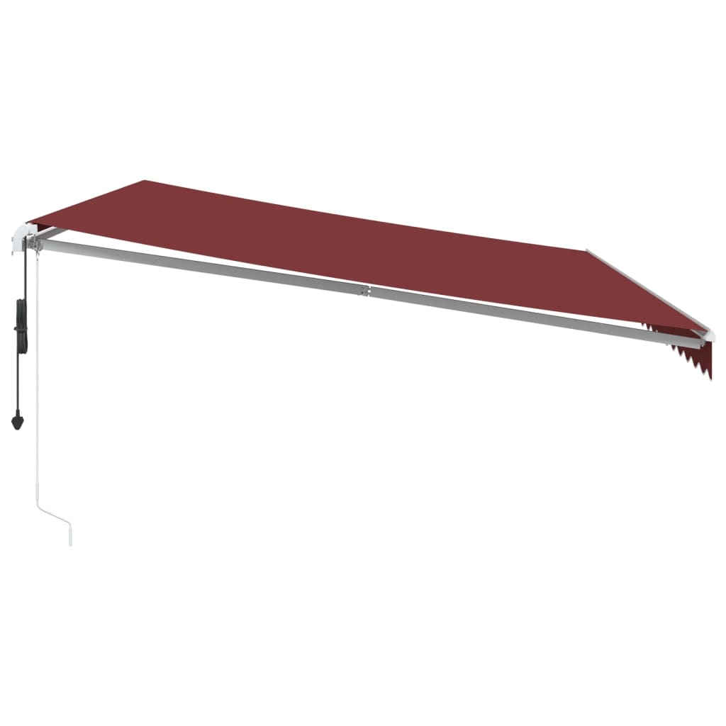 Avtomatsko zložljiva tenda z LED bordo 500x300 cm