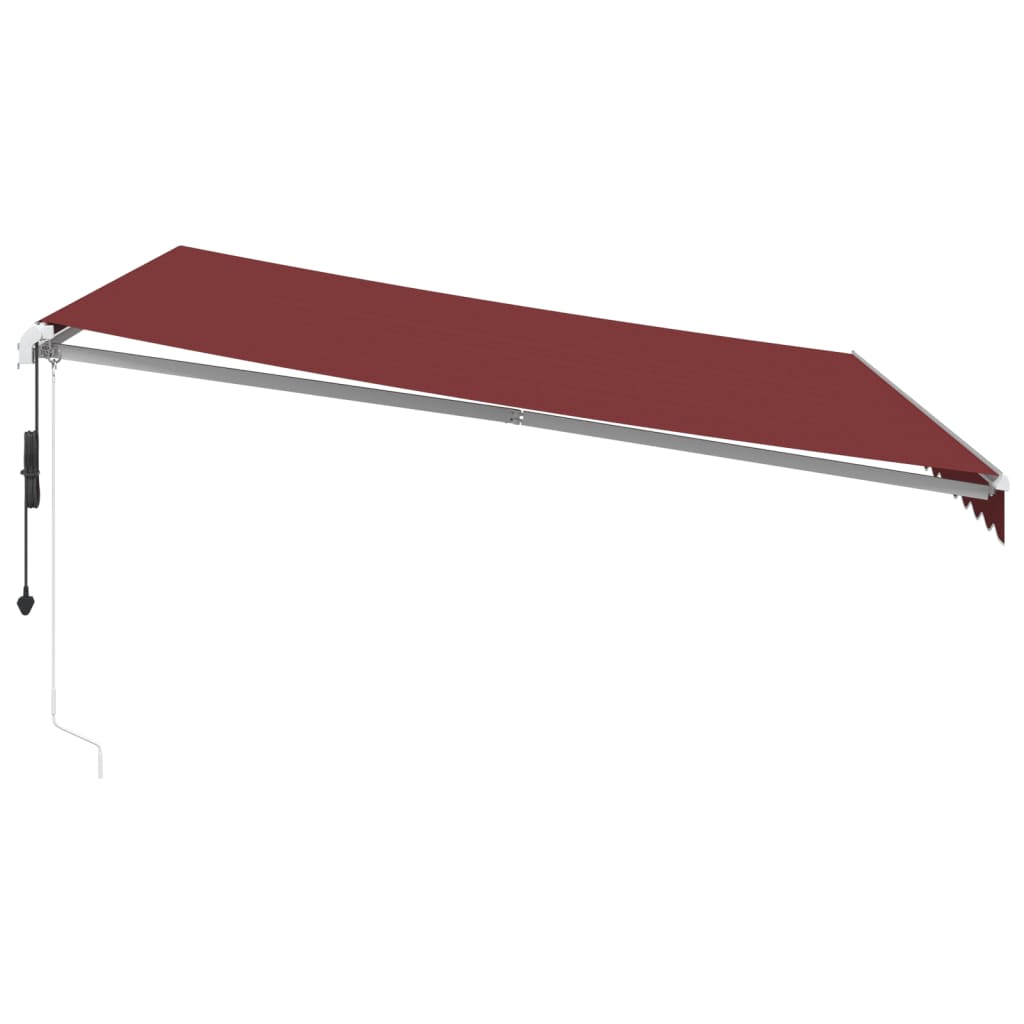 Avtomatsko zložljiva tenda LED bordo 400x350 cm