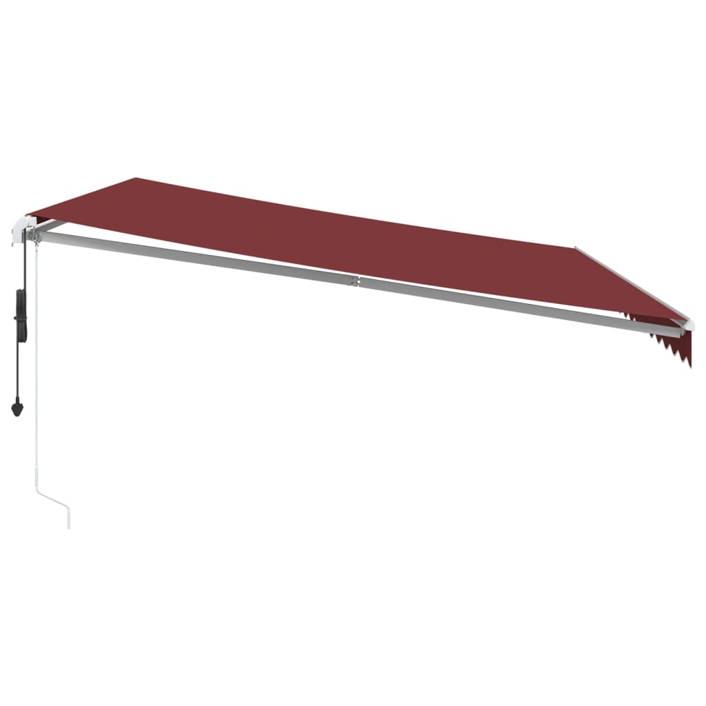 Avtomatsko zložljiva tenda LED bordo 450x350 cm