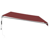 Avtomatsko zložljiva tenda z LED bordo 600x350 cm