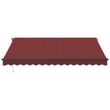 Avtomatsko zložljiva tenda LED bordo 400x350 cm