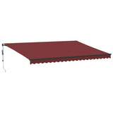 Avtomatsko zložljiva tenda LED bordo 500x350 cm