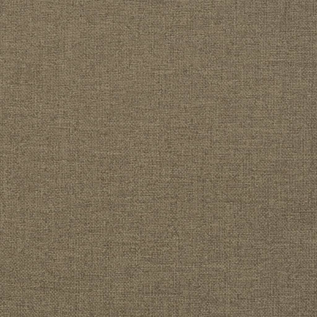 Blazina za stol 6 kosov melanž taupe 120x50x7 cm blago