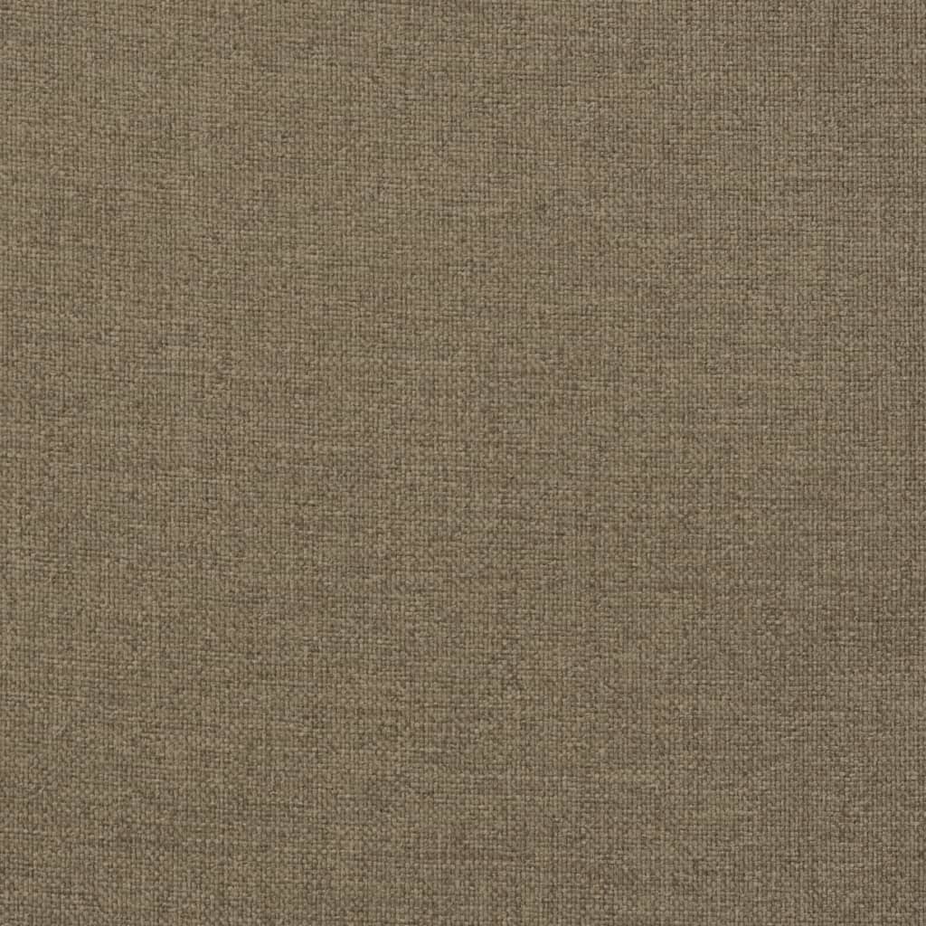 Blazina za stol 4 kosi melanž taupe 100x50x7 cm blago